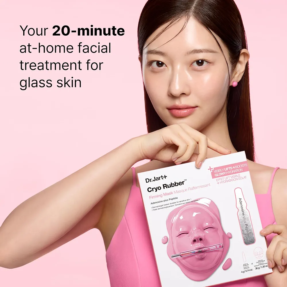 Dr.Jart+ Cryo Rubber Cooling Korean Face Mask with Serum Ampoule| Korean Skin Care | Travel Size